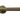 Burnished Brass Brompton Lever on Rose Set (Plain); #finish_burnished-brass