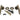 Burnished Brass Brompton Lever on Rose Set (Art Deco); #finish_burnished-brass