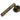 Burnished Brass Brompton Lever on Rose Set (Beehive); #finish_burnished-brass