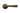 Burnished Brass Newbury Lever on Rose Set (Plain); #finish_burnished-brass