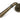 Burnished Brass Newbury Lever on Rose Set (Plain); #finish_burnished-brass