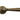 Burnished Brass Newbury Lever on Rose Set (Art Deco); #finish_burnished-brass