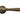 Burnished Brass Newbury Lever on Rose Set (Beehive); #finish_burnished-brass