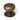 Burnished Brass 49mm Mushroom Mortice/Rim Knob Set; #finish_burnished-brass