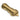 Satin Brass Beehive Escutcheon; #finish_satin-brass