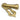 Satin Brass Beehive Escutcheon; #finish_satin-brass