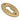 Satin Brass Oval Escutcheon; #finish_satin-brass