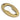 Satin Brass Oval Euro Escutcheon; #finish_satin-brass
