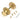 Satin Brass Round Bathroom Thumbturn; #finish_satin-brass