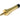 Polished Brass Projection Door Stop; #finish_polished-brass
