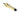Polished Brass Projection Door Stop; #finish_polished-brass