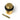 Polished Brass Floor Mounted Door Stop; #finish_polished-brass