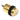Polished Brass Floor Mounted Door Stop; #finish_polished-brass