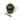 Burnished Brass Floor Mounted Door Stop; #finish_burnished-brass