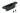 Black Radiused Sash Pulley 75kg; #finish_black