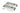 Polished Marine SS (316) 175mm Art Deco Rectangular Pull - Privacy Set; #finish_polished-marine-ss-(316)