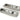 Polished Marine SS (316) 175mm Art Deco Rectangular Pull - Privacy Set; #finish_polished-marine-ss-(316)