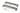 Polished Marine SS (316) 250mm Art Deco Rectangular Pull -Privacy Set; #finish_polished-marine-ss-(316)