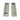Polished Marine SS (316) 250mm Plain Rectangular Pull - Privacy Set; #finish_polished-marine-ss-(316)