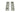 Polished Marine SS (316) 250mm Plain Rectangular Pull - Privacy Set; #finish_polished-marine-ss-(316)