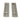 Satin Marine SS (316) 250mm Plain Rectangular Pull - Privacy Set; #finish_satin-marine-ss-(316)