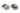 Satin Marine SS (316) 60mm Art Deco Round Pull - Privacy Set; #finish_satin-marine-ss-(316)