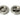 Satin Marine SS (316) 75mm Art Deco Round Pull - Privacy Set; #finish_satin-marine-ss-(316)