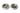 Satin Marine SS (316) 75mm Art Deco Round Pull - Privacy Set; #finish_satin-marine-ss-(316)
