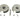 Polished Marine SS (316) 60mm Plain Round Pull - Privacy Set; #finish_polished-marine-ss-(316)