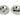 Polished Marine SS (316) 75mm Plain Round Pull - Privacy Set; #finish_polished-marine-ss-(316)