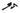 Matt Black Night-Vent Locking Reeded Fastener; #finish_matt-black