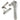 Polished Marine SS (316) Night-Vent Locking Reeded Fastener; #finish_polished-marine-ss-(316)