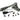 Pewter Locking Reeded Fastener; #finish_pewter-patina