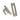 Satin Marine SS (316) Locking Reeded Fastener; #finish_satin-marine-ss-(316)