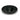 Matt Black Art Deco Centre Door Knob; #finish_matt-black