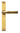 Aged Brass Brompton Slimline Lever Espag. Latch Set; #finish_aged-brass
