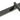 Black Brompton Slimline Lever Espag. Latch Set; #finish_black