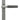 Pewter Brompton Slimline Lever Espag. Latch Set; #finish_pewter-patina