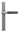 Pewter Brompton Slimline Lever Espag. Latch Set; #finish_pewter-patina