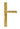 Polished Brass Brompton Slimline Lever Espag. Latch Set; #finish_polished-brass