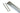 Polished Chrome Slimline External Blank Plate (Each); #finish_polished-chrome