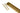 Satin Brass Slimline External Blank Plate (Each); #finish_satin-brass