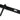 Matt Black Eaton Slimline Lever Espag. Lock Set; #finish_matt-black