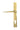 Polished Brass Eaton Slimline Lever Espag. Lock Set; #finish_polished-brass