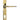 Aged Brass Eaton Slimline Lever Espag. Lock Set; #finish_aged-brass