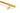 Aged Brass (316) 1.5m Offset T Bar Handle B2B 32mm Ø; #finish_aged-brass
