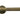 Burnished Brass Brompton Lever on Rose Set (Beehive) - Unsprung; #finish_burnished-brass