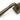 Burnished Brass Newbury Lever on Rose Set (Square) - Unsprung; #finish_burnished-brass