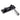 From The Anvil's Black Straight Lever Bathroom Door Handles; #finish_black