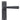 From The Anvil's Beeswax Straight Lever Latch Door Handles; #finish_beeswax